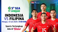 Link Live Streaming SEA V League 2025 Indonesia vs Filipina, Sebentar Lagi Tayang di Vidio