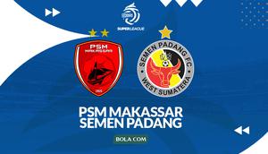 Cover prediksi PSM Makassar Vs Semen Padang - BRI Super League. (Bola.com/Gregah Nurikhsani)
