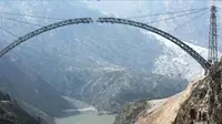 Jembatan Jammu dan Kashmir. (Dokumentasi Kedubes India di Jakarta)