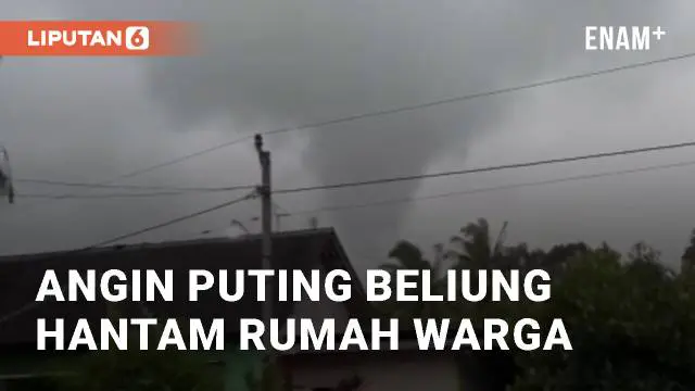 Viral di media sosial terkait rekaman angin puting beliung di Yogyakarta. Kejadian pada Rabu (28/2/2024) sore hari