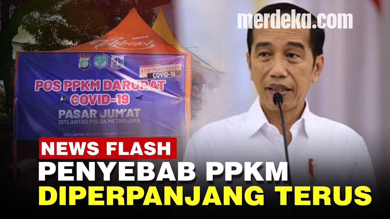VIDEO: Skenario Baru Perpanjang PPKM Level 4 Jawa-Bali hingga 2 Agustus 2021