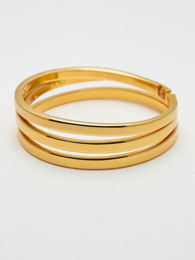 Gelang Emas Mewah untuk Acara Pernikahan/Gelang Emas Layered (Bertumpuk)