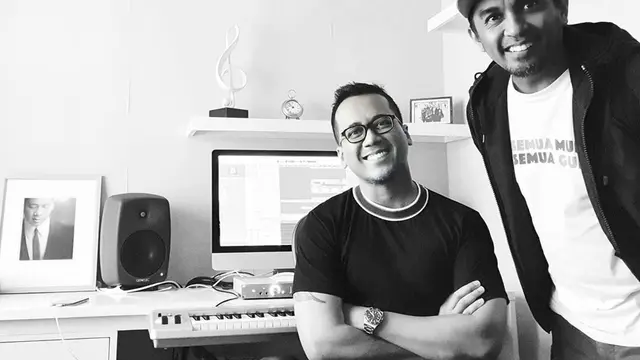 Andi Rianto dan Glenn Fredly. (Foto: Instagram @andirianto_official)