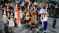 Paralimpiade Paris 2024 Dibuka, Stafsus Presiden Angkie Yudistia Wakili Indonesia Jadi Pembawa Plakat. Foto: Dok. Pribadi.