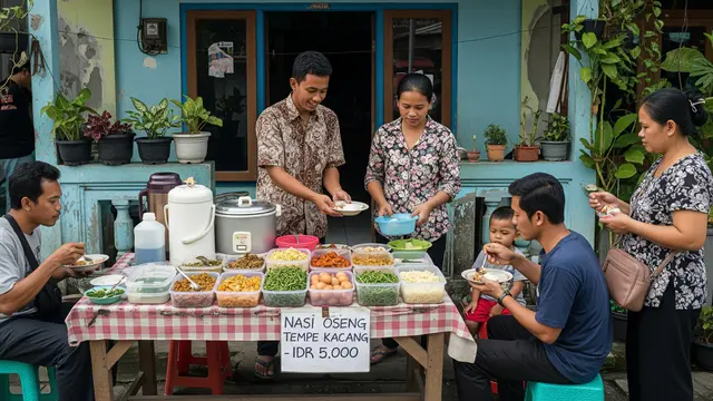 Ide Jualan Nasi Oseng Tempe Kacang Panjang