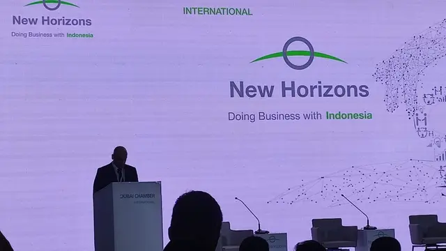 Forum bisnis khusus diselenggarakan oleh Dubai International Chamber di Jakarta bertemakan “Doing Business with Indonesia”