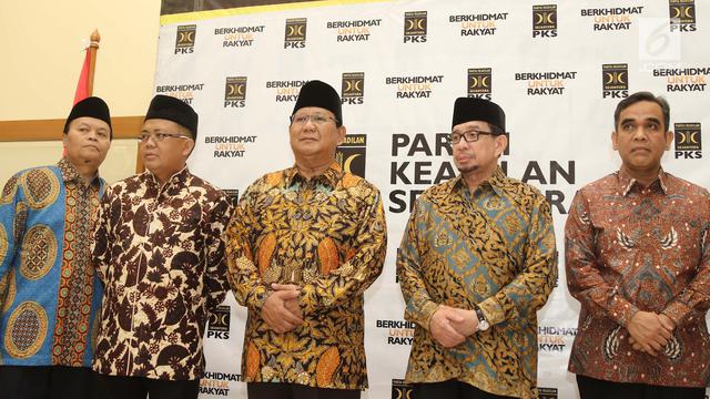 Pertemuan Prabowo dan Petinggi PKS