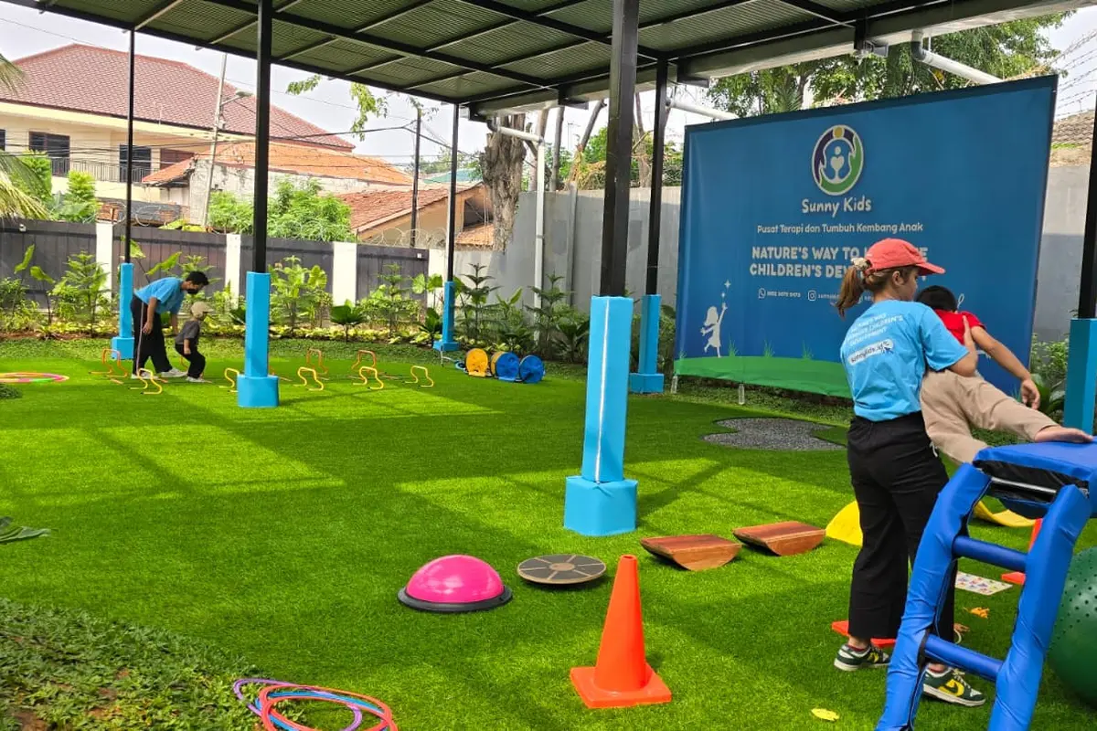 Terapi Anak dengan Autisme dan Tumbuh Kembang Anak Outdoor