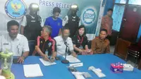 BNN Provinsi Bengkulu melakukan pemusnahan 1,1 kilogram narkotika jenis sabu dan 500 butir ekstasi dengan cara diblender (Liputan6.com/Yuliardi Hardjo)