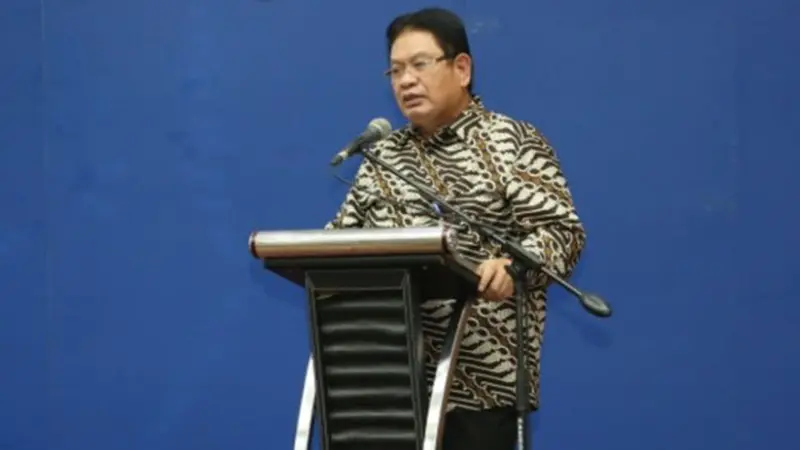 Direktur Utama Taspen, Iqbal Latanro.