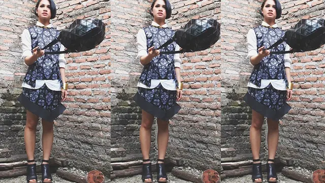 gaya klasik dan elegan andien aisyah