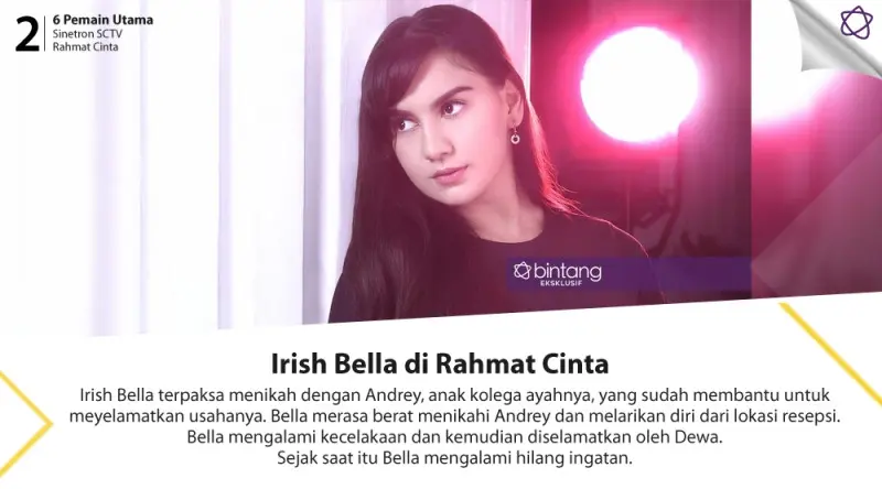 6 Pemain Utama Sinetron SCTV Rahmat Cinta.  (Digital Imaging: Nurman Abdul Hakim/Bintang.com)