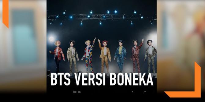 VIDEO: Wow, Personel BTS Versi Boneka Resmi Diluncurkan