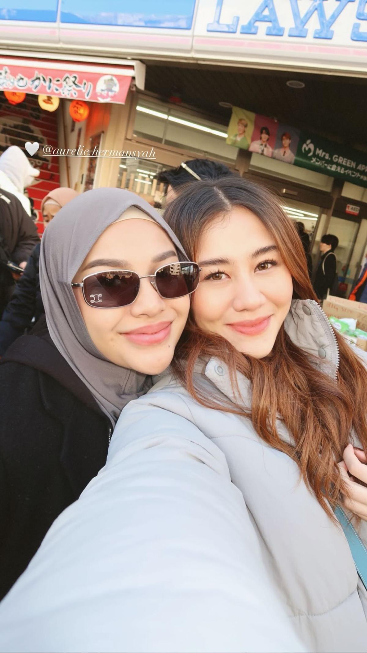 Triple Date, 7 Potret Ashanty, Aurel Hermansyah Dan Aaliyah Massaid Liburan ke Jepang Bareng Pasangan