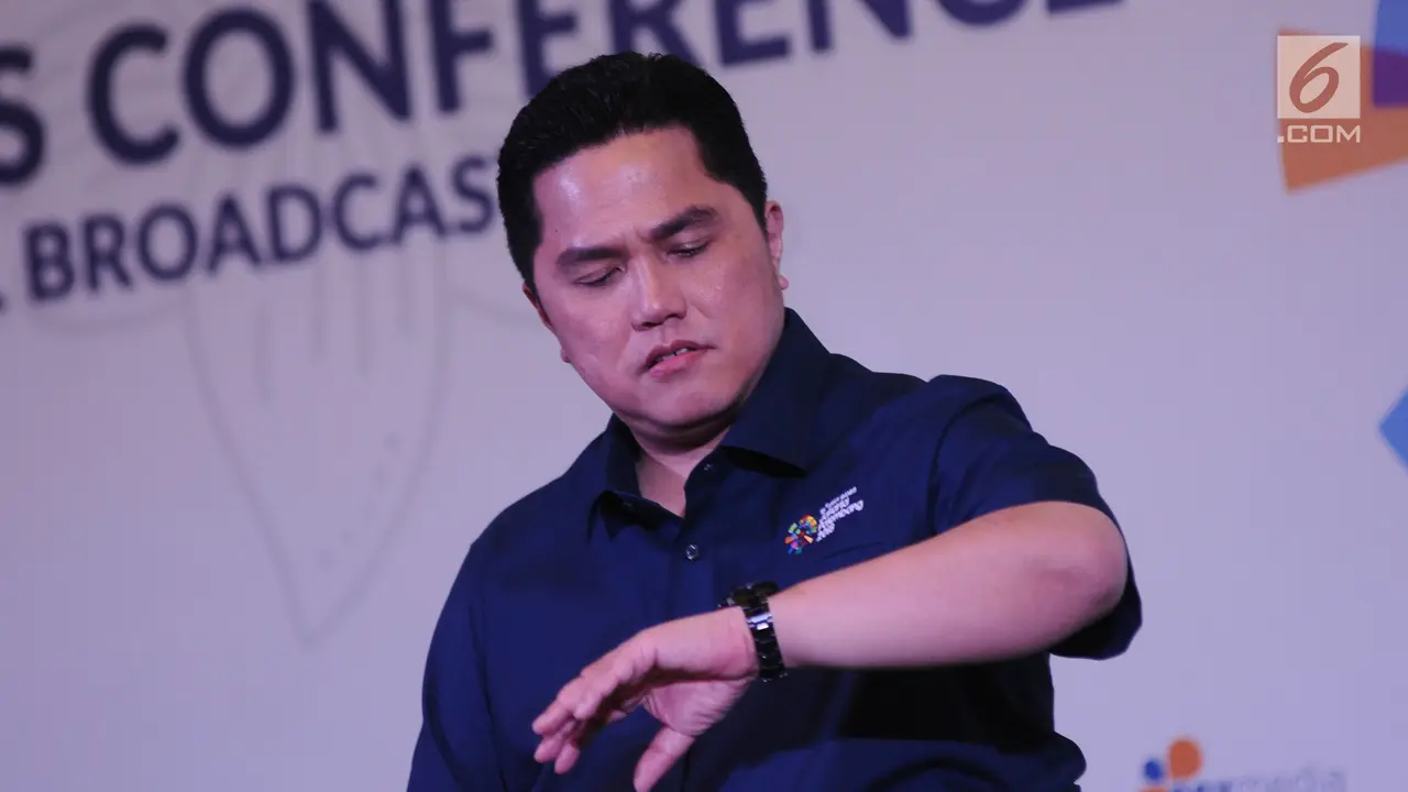 Ketua Inasgoc Erick Thohir