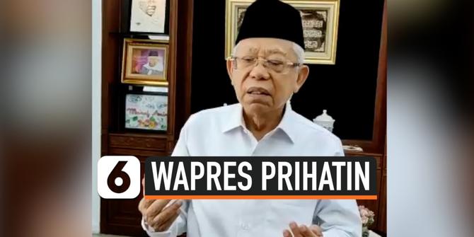 VIDEO: Wapres Prihatin dan berdoa Atas Hilangnya KRI Nanggala 402
