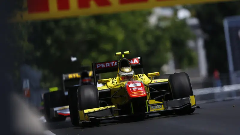 Pembalap Pertamina Campos Racing Sean Gelael (GP2 Media Service)