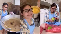 Potret Prilly Latuconsina Masak Menu Lebaran Sendirian, Dibanjiri Pujian dan Bikin Ibu-Ibu Takjub. (Sumber: Instagam/prillylatuconsina96)