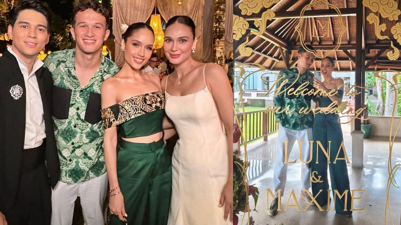 Cinta Laura dan Arya Vasco di Pernikahan Luna Maya-Maxime Bouttier