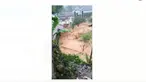 Video longsor di Kampung Adat Urug, Kabupaten Bogor, Jawa Barat pada Rabu, 1 Januari 2020.