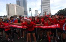 Sambut damai Natal dengan lari pagi bertopi 'Santa Claus