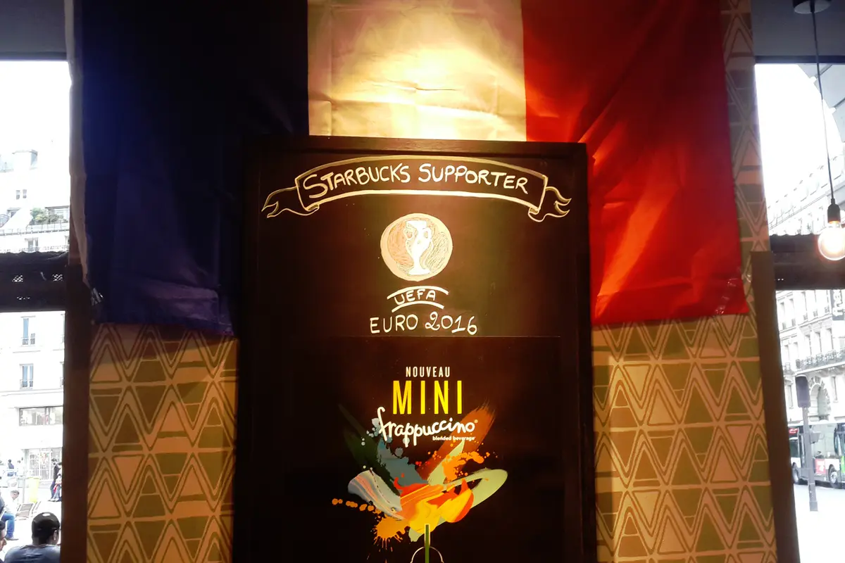 Starbucks Piala Eropa 2016