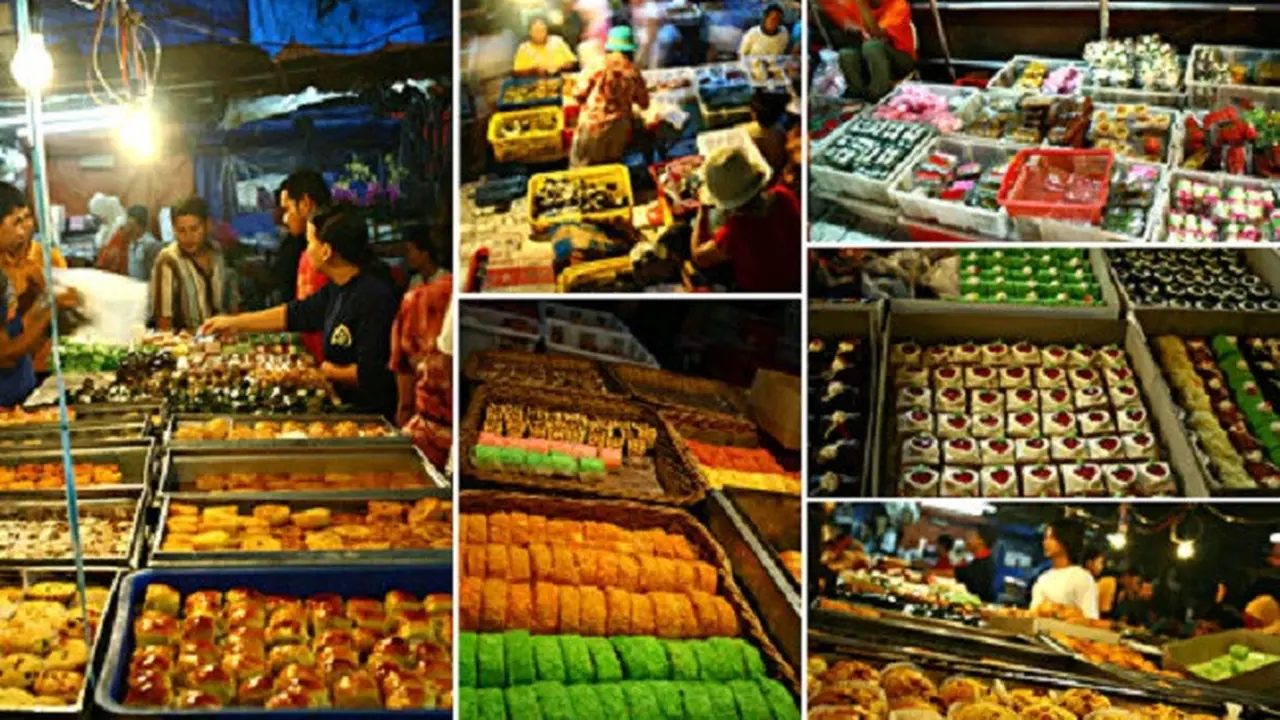 Jajanan Pasar di Pasar Kue Subuh Senen yang Legendaris