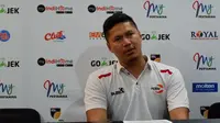 Pelatih NSH Jakarta, Wahyu Widayat Jati. (Bola.com/Yus Mei Sawitri)