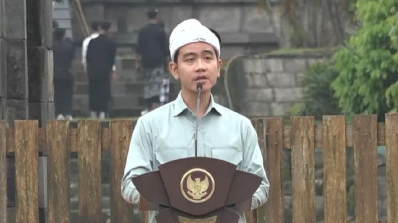 Wapres Gibran Ucapkan Selamat Idulfitri, Sampaikan Pesan untuk Pemudik
