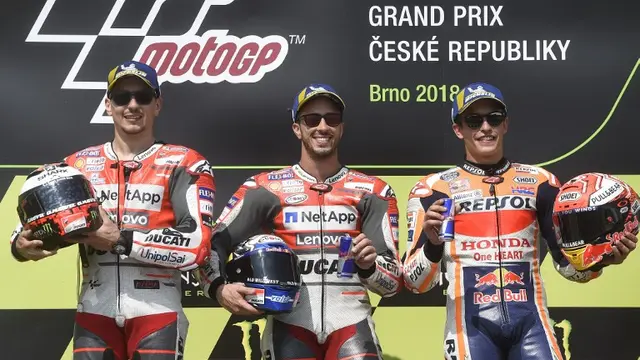 Jorge Lorenzo, Andrea Dovizio, Marc Marquez