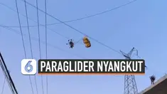 vertical paraglider nyangkut