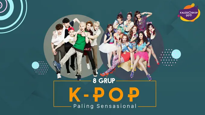 Kaleidoskop Bintang 2017: 8 Grup K-Pop Paling Bersinar