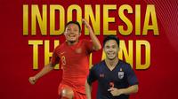 Timnas Indonesia - Evan Dimas Vs Supachok Sarachat (Bola.com/Adreanus Titus)