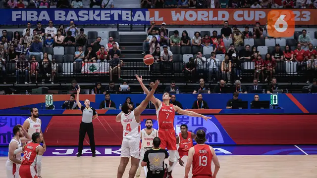 Timnas Basket Lebanon vs Kanada - Piala Dunia FIBA 2023