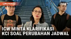 Jadwal KRL Berubah, ICW Datangi Kantor KCI