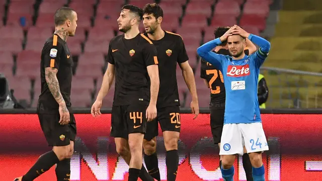Main Dikandang Sendiri, Napoli Dipermalukan AS Roma 2-4