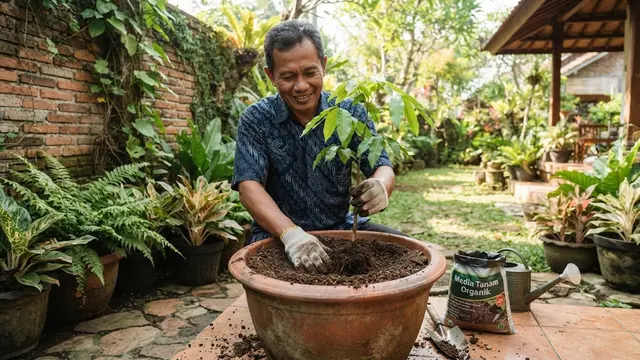 Cara Mengerdilkan Pohon Kedondong agar Muat di Pot dan Berbuah Lebat