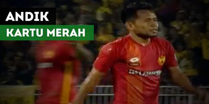 VIDEO: Tekel Andik Vermansah yang Berbuah Kartu Merah di Liga Malaysia