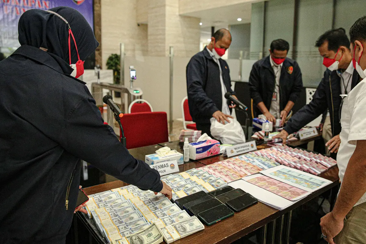 Pengungkapan Pemalsuan Uang Palsu