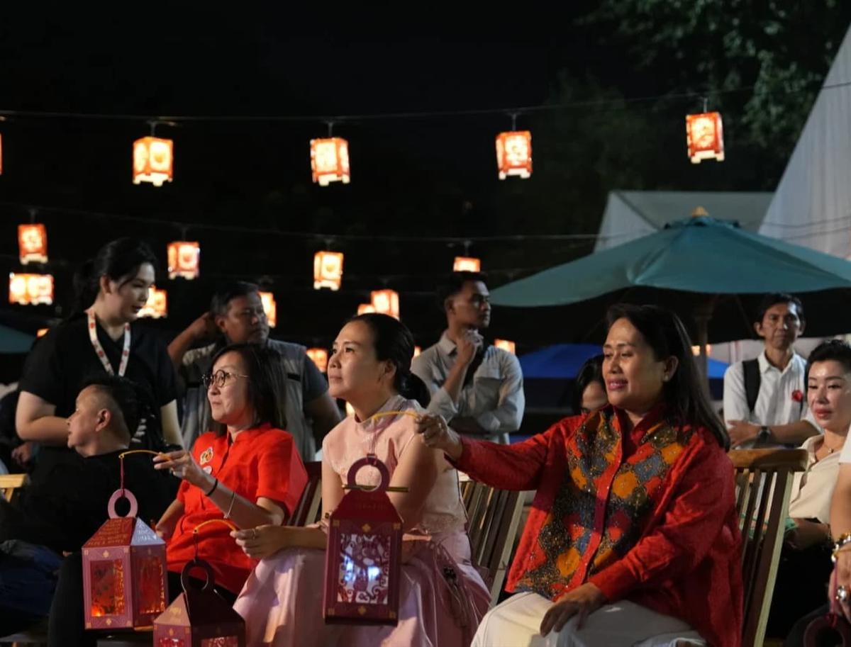 Puncak Imlek Festival 2577 di Lapangan Banteng