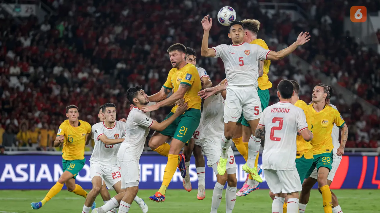 Timnas Indonesia Vs Australia Kualifikasi Piala Dunia 2026