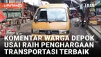Kota Depok Raih Penghargaan Transportasi Terbaik