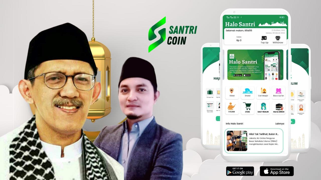Aplikasi pendidikan Halo Santri akan segera dirilis bulan Ramadan tahun ini. Untuk pertama kalinya akan dirilis di platform Android. (Ist)