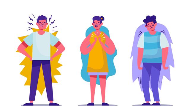 Ilustrasi orang arogan, sombong, toxic