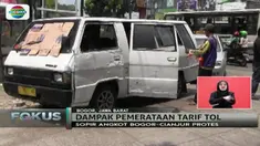 Para awak angkutan umum yang biasa melintasi tol jarak pendek harus menambah ongkos tol dari Rp 1.000 menjadi Rp 6.500.