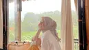 Cara Kesha Ratuliu mengenakan hijab bisa dijadikan inspirasi untuk momen bukber maupun hari Lebaran  [@kesharatuliu05]