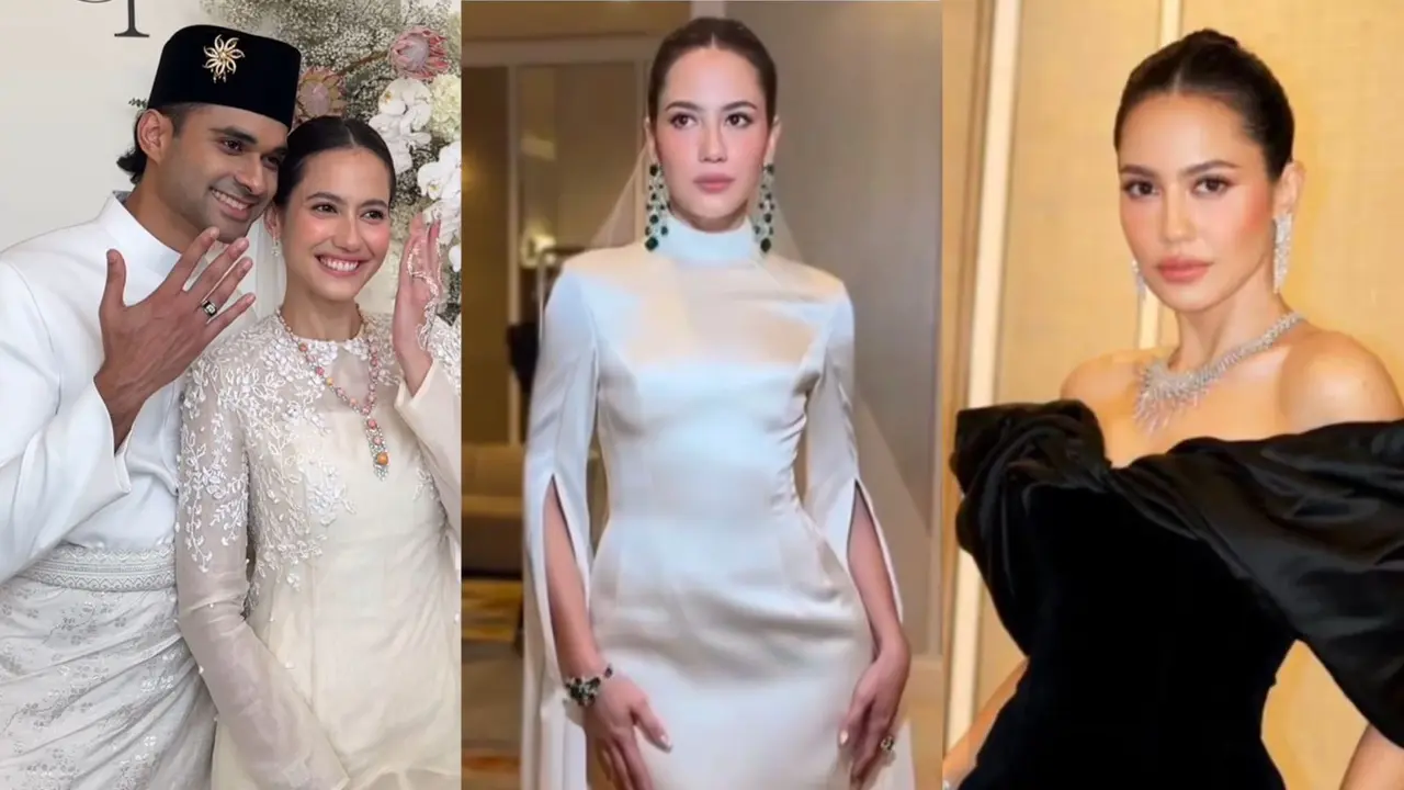 Inspirasi Baju Pengantin Pevita Pearce yang ala Melayu hingga Gaun Glamor
