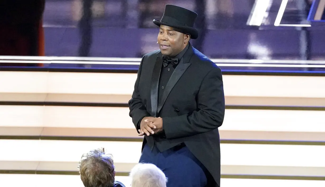 Kenan Thompson di Emmy Awards 2022. (Foto: AP Photo/Mark Terrill)