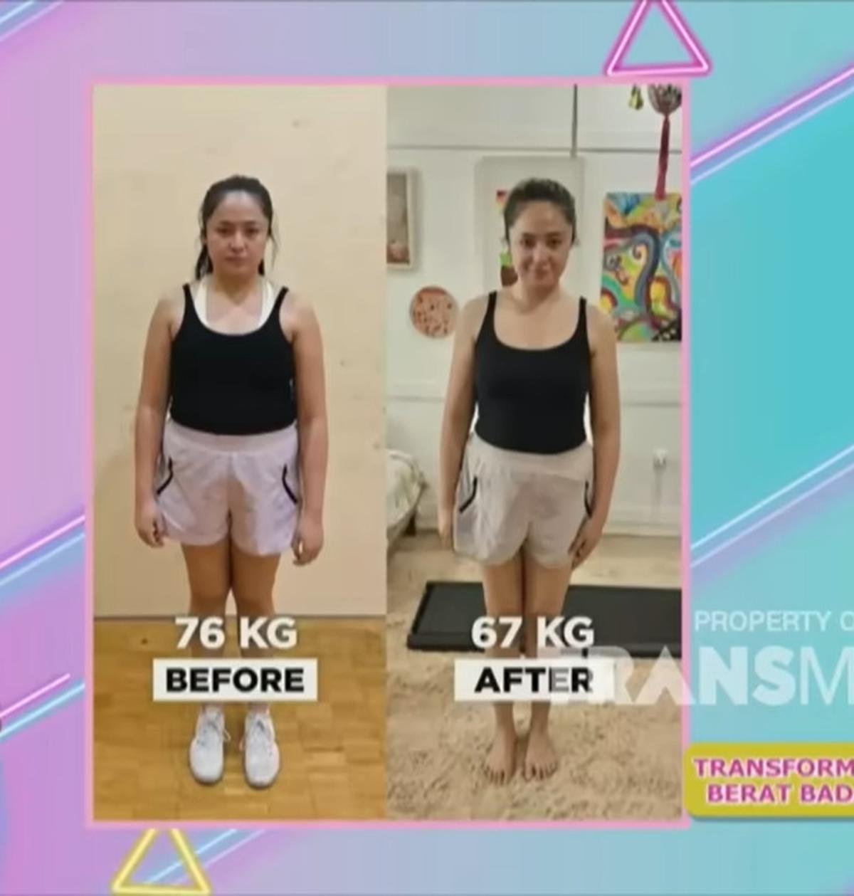 Tips ala Marshanda Cara Menurunkan Berat Badan