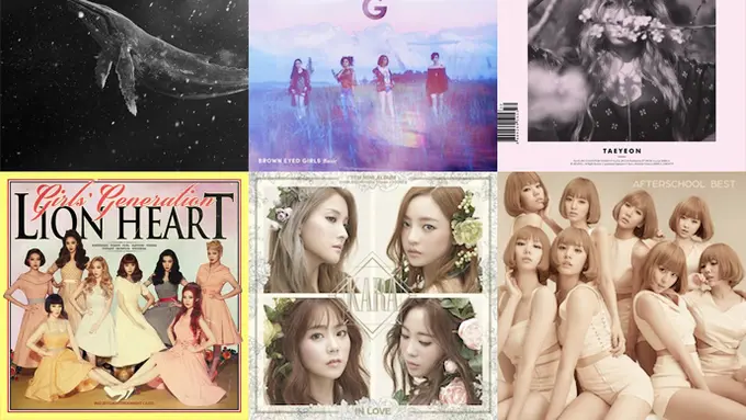 [Bintang] Cover Album K-Pop Terbaik